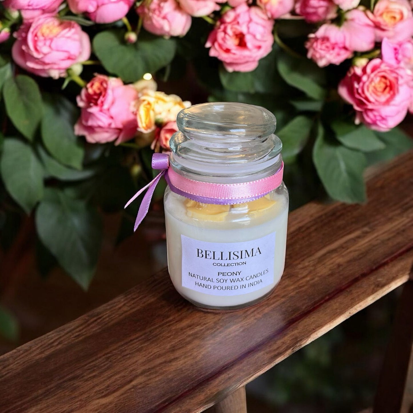 Yankee Jar Scented Soy Candle-Peony