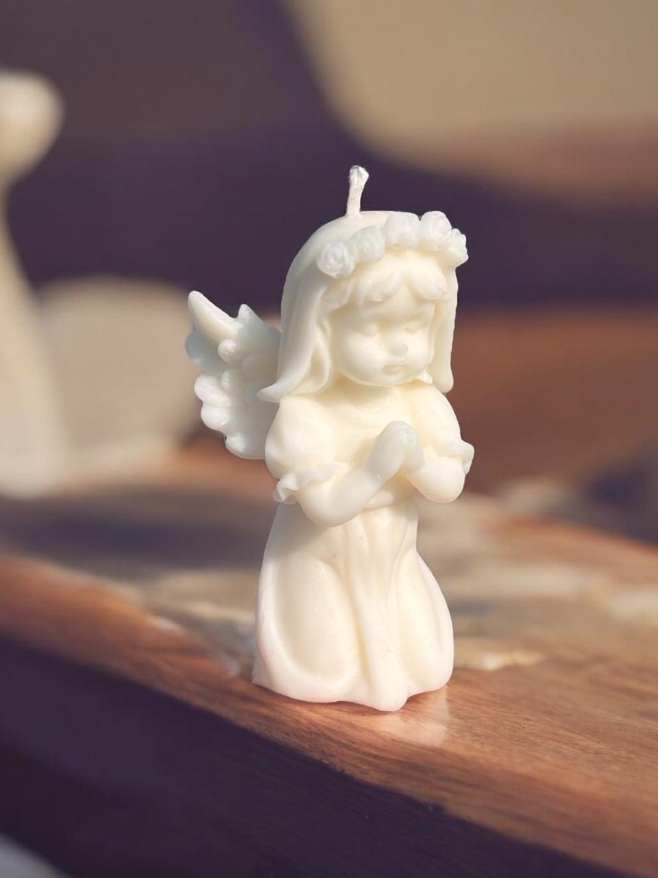 Praying Angel Candle