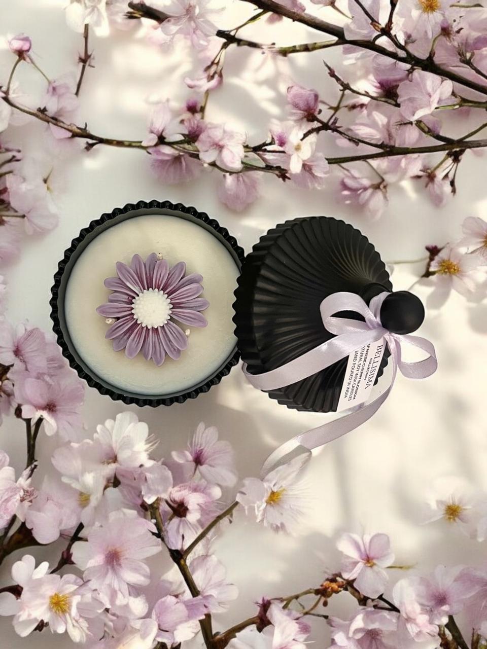 Large Candy Jar: Japanese Cherry Blossom