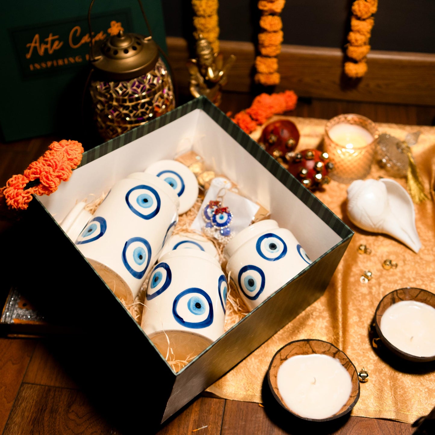 Evil eye blessing gift box