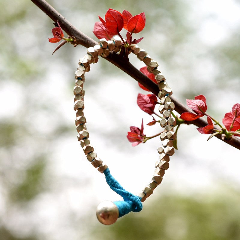Dhokra Blue Bracelet