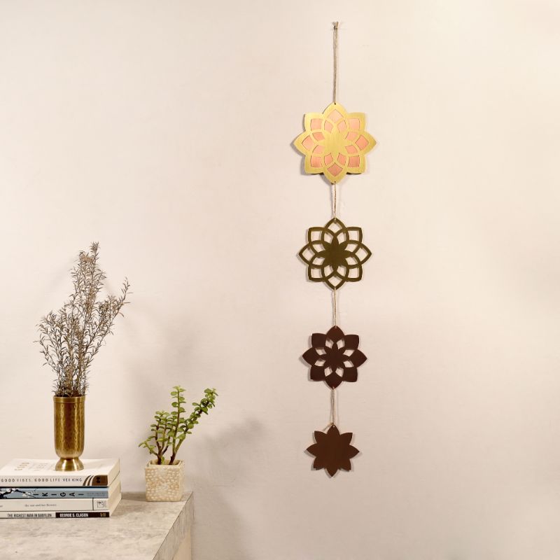 Sunflower Meditation Hanging Wall Decor(180gm,multicolor)