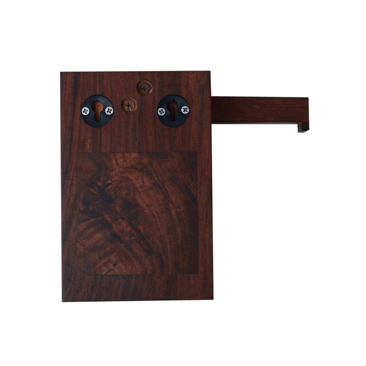 sheesham wood tile work toilet roll holder