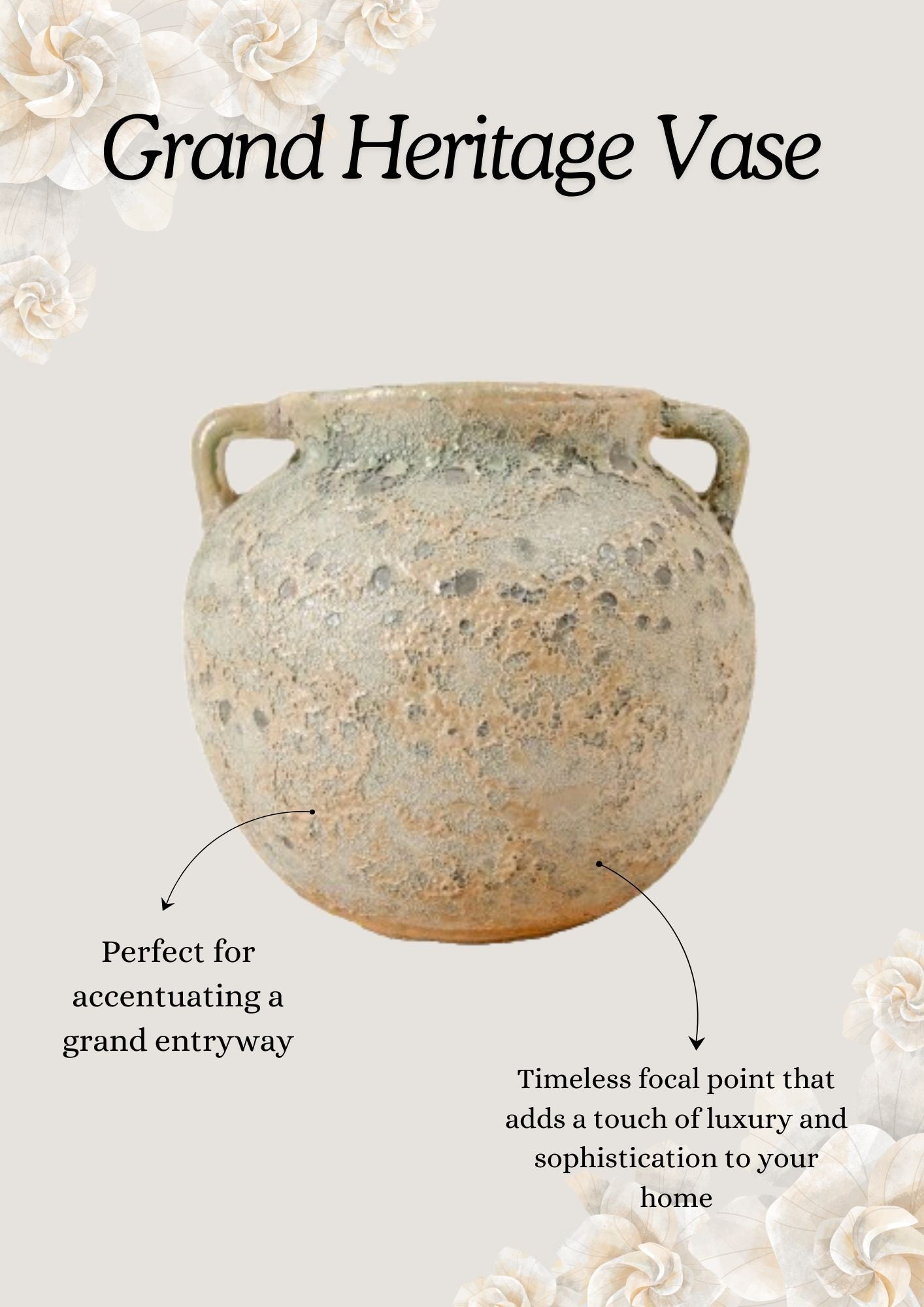 Grand heritage Vase