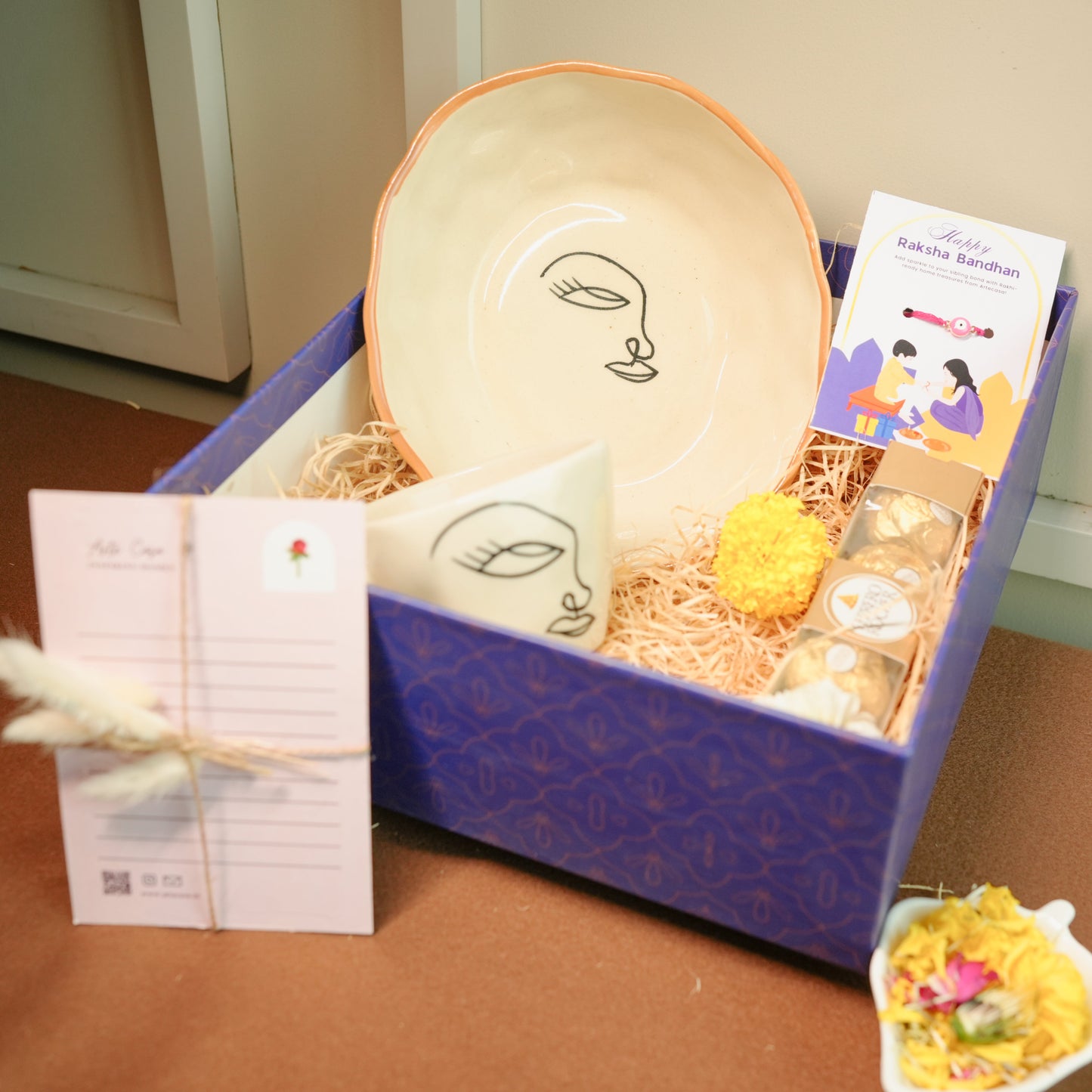 Rakhi hamper for food lover bhabhi