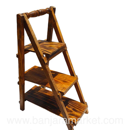 Banjara Market | Wooden Triangular Rack