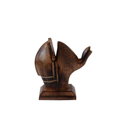 Mango Wood "Elephant Shaped" Eyeglass Holder Spec Stand