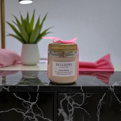 Twinkle Jar Scented Soy Candle- Ocean Breeze