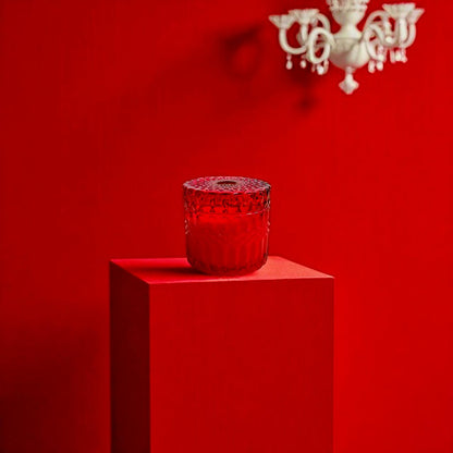Red Diamond Jar Scented Soy Candle-Euphoria