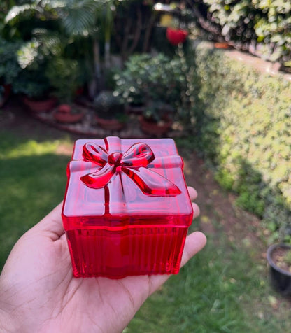 Red Bow Tub Scented Soy Candle-Euphoria