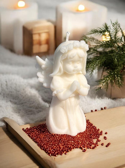 Praying Angel Candle