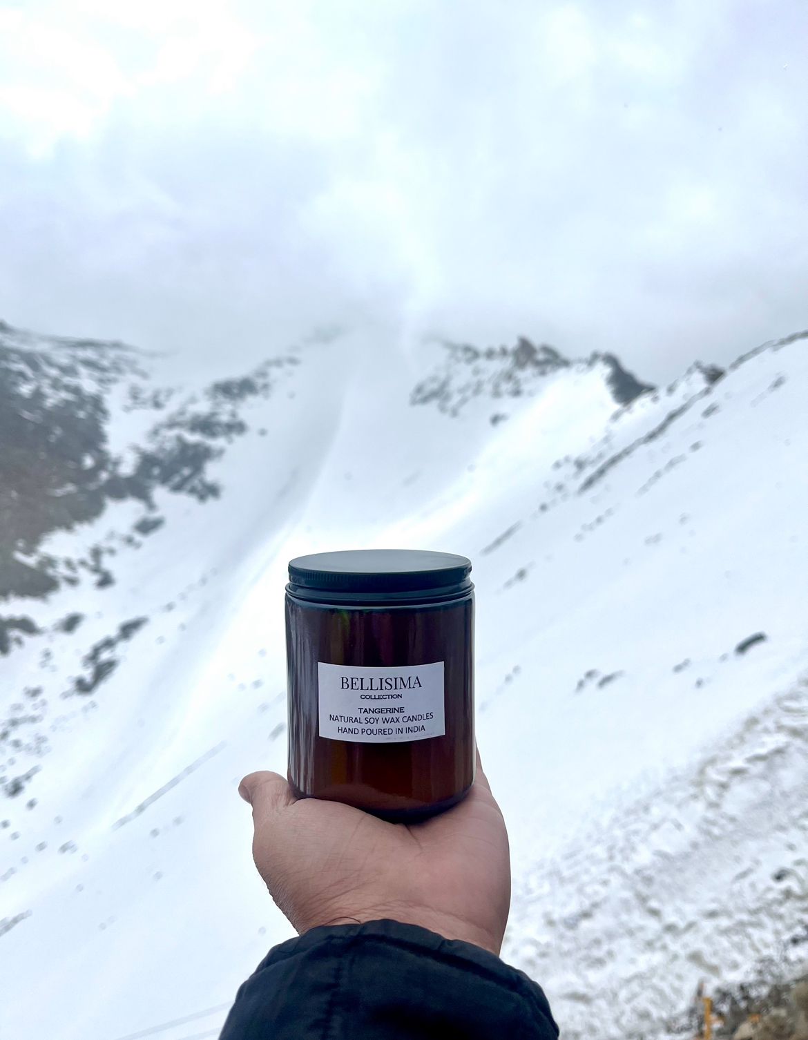 Travel Amber Jar Candle: Tangerine