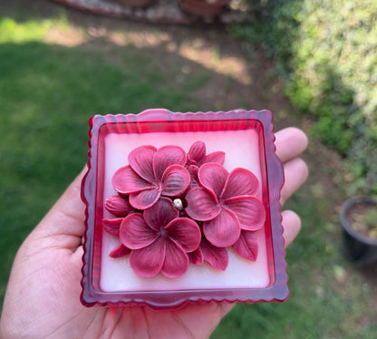 Red Bow Tub Scented Soy Candle-Euphoria