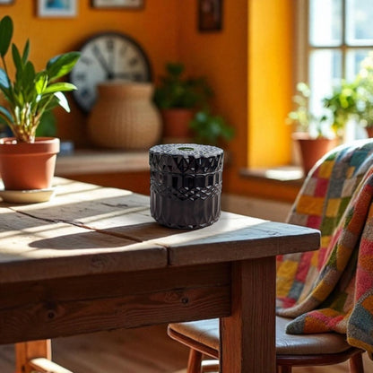 Black Diamond Jar Scented Soy Candle-Euphoria