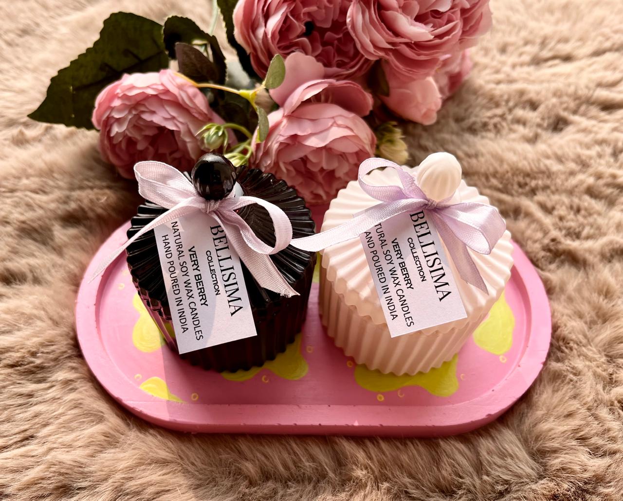 Mini Candy Jar Scented Soy Candle-Very Berry