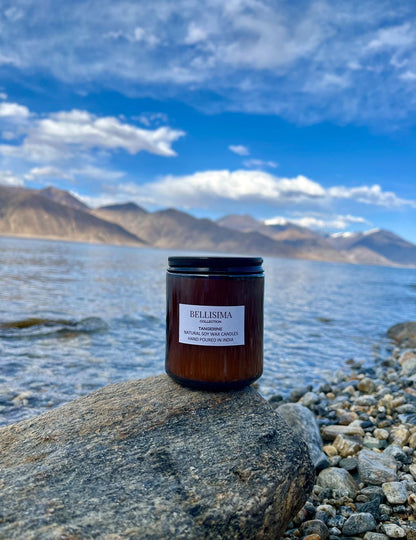 Travel Amber Jar Candle: Tangerine