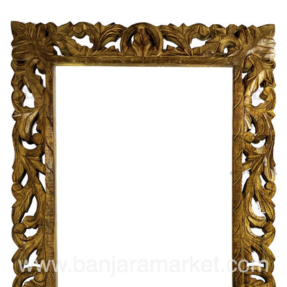 Banjara Market | Carved Wooden Frame(120x60cm)