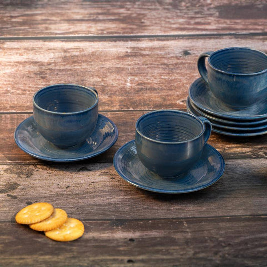 Sapphire serenity tea set