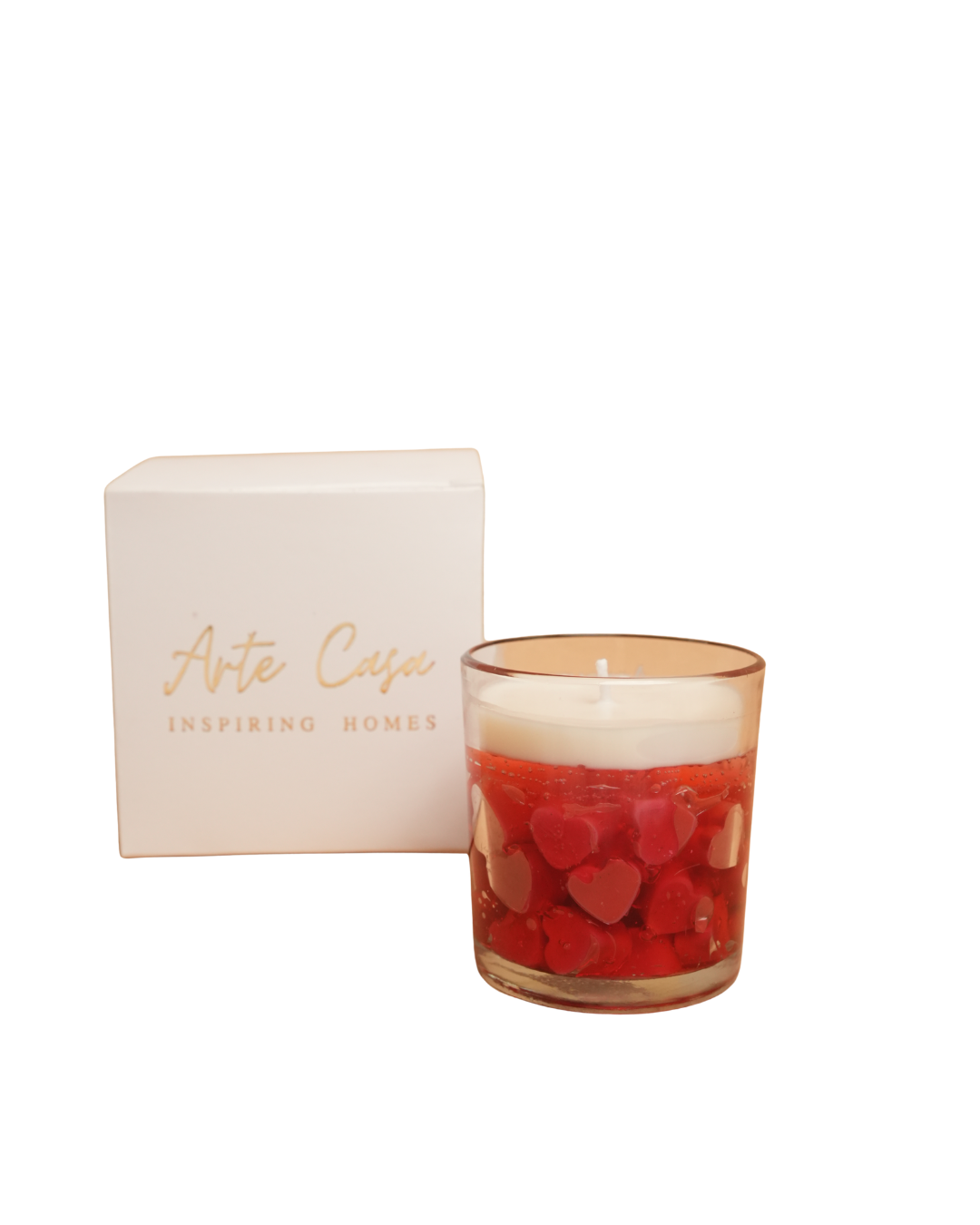 Scarlet Love Candle – Heart Shaped Valentine Candle | Artecasa
