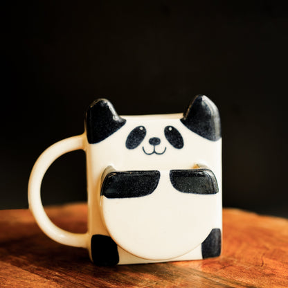 Panda biscuit pocket mug