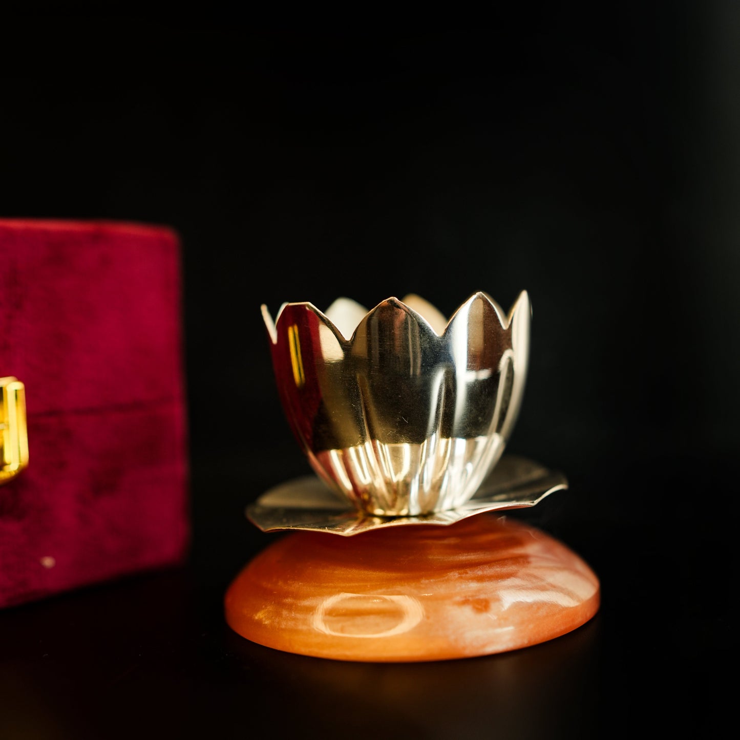 Silver Platted Shanti Deep