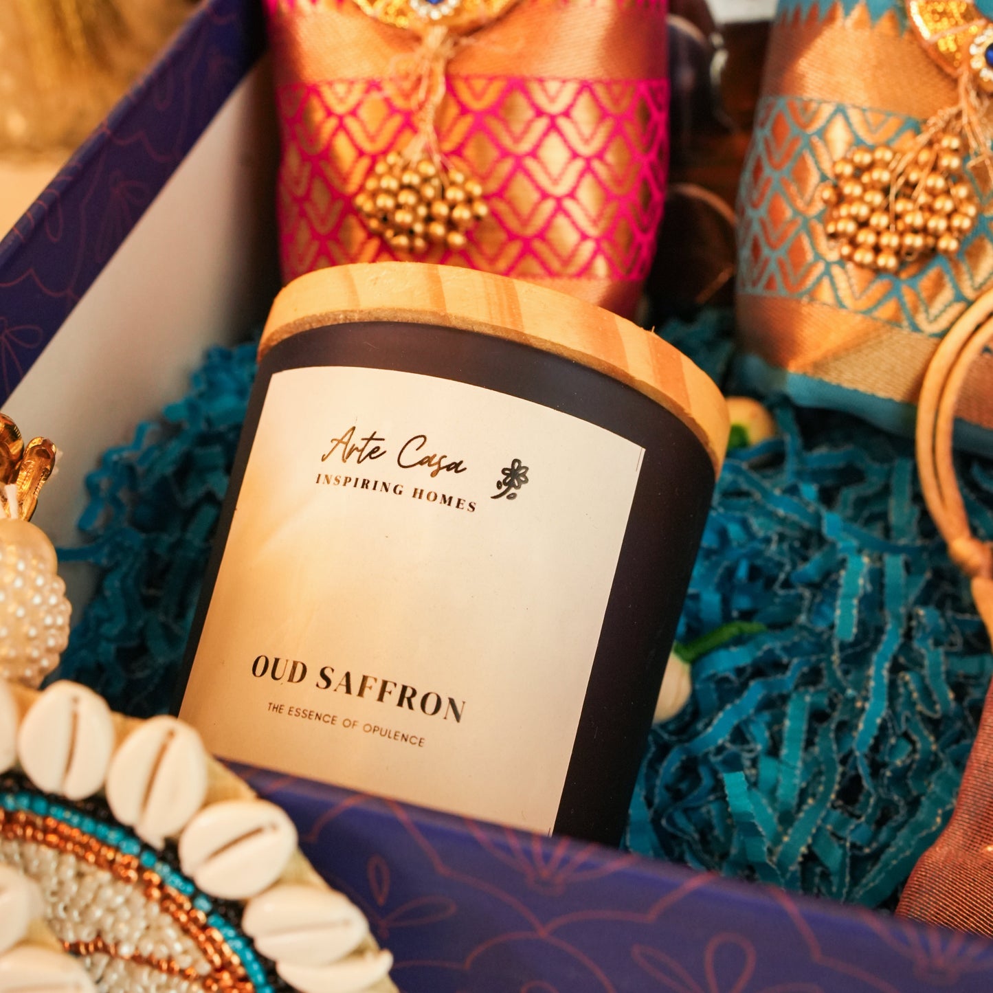 Blissful Silver Basket Diwali Hamper