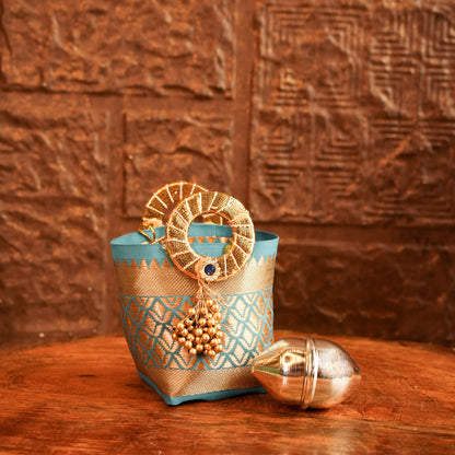 Blissful Silver Basket Diwali Hamper