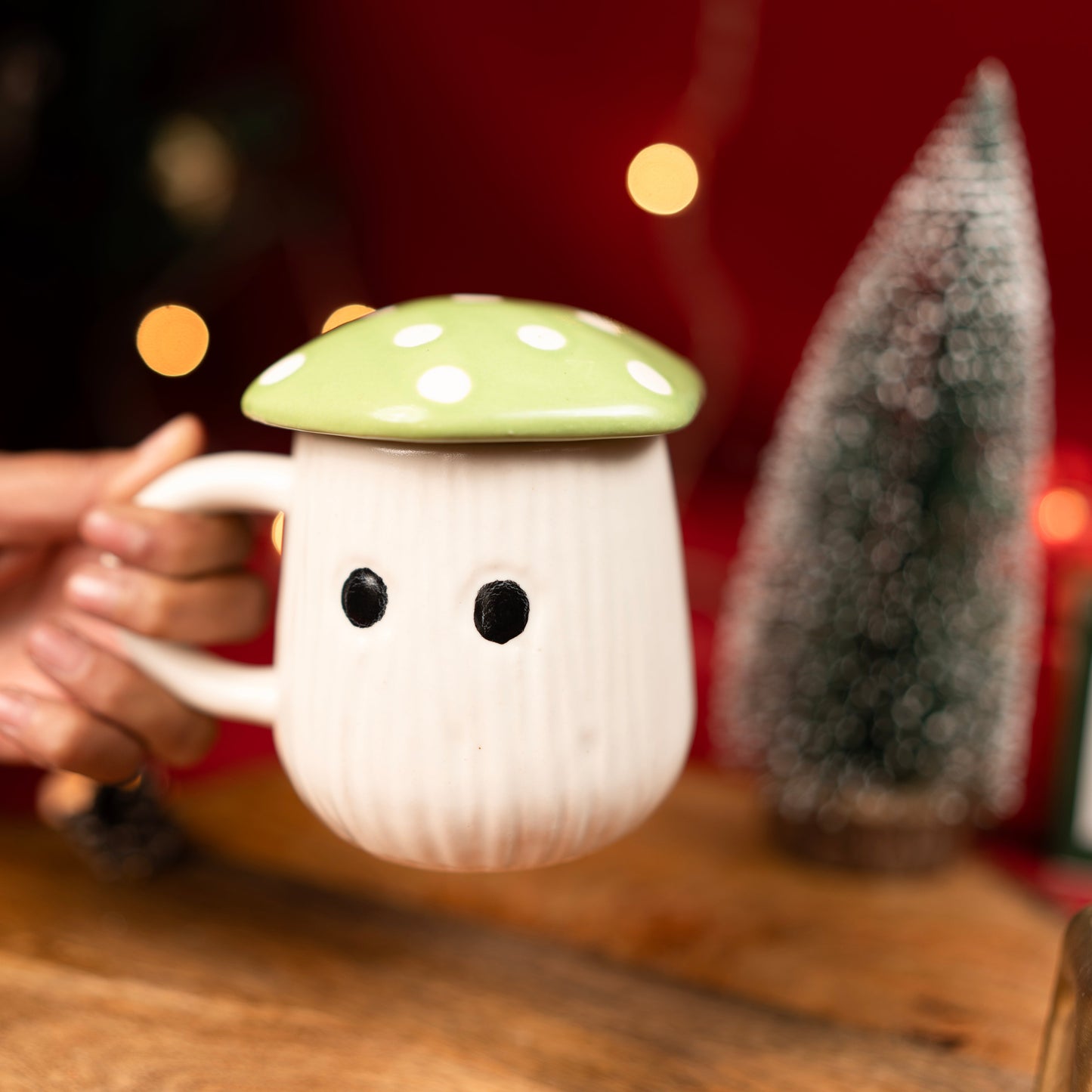 Shroom Sip Mug- Green