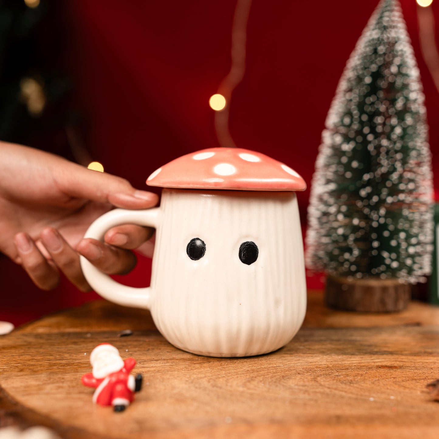 Shroom Sip Mug- Pink