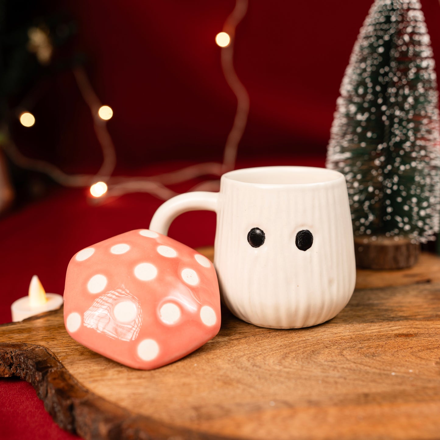 Shroom Sip Mug- Pink