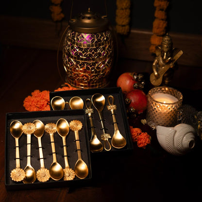 Whimsical Brass bow Charm cultery