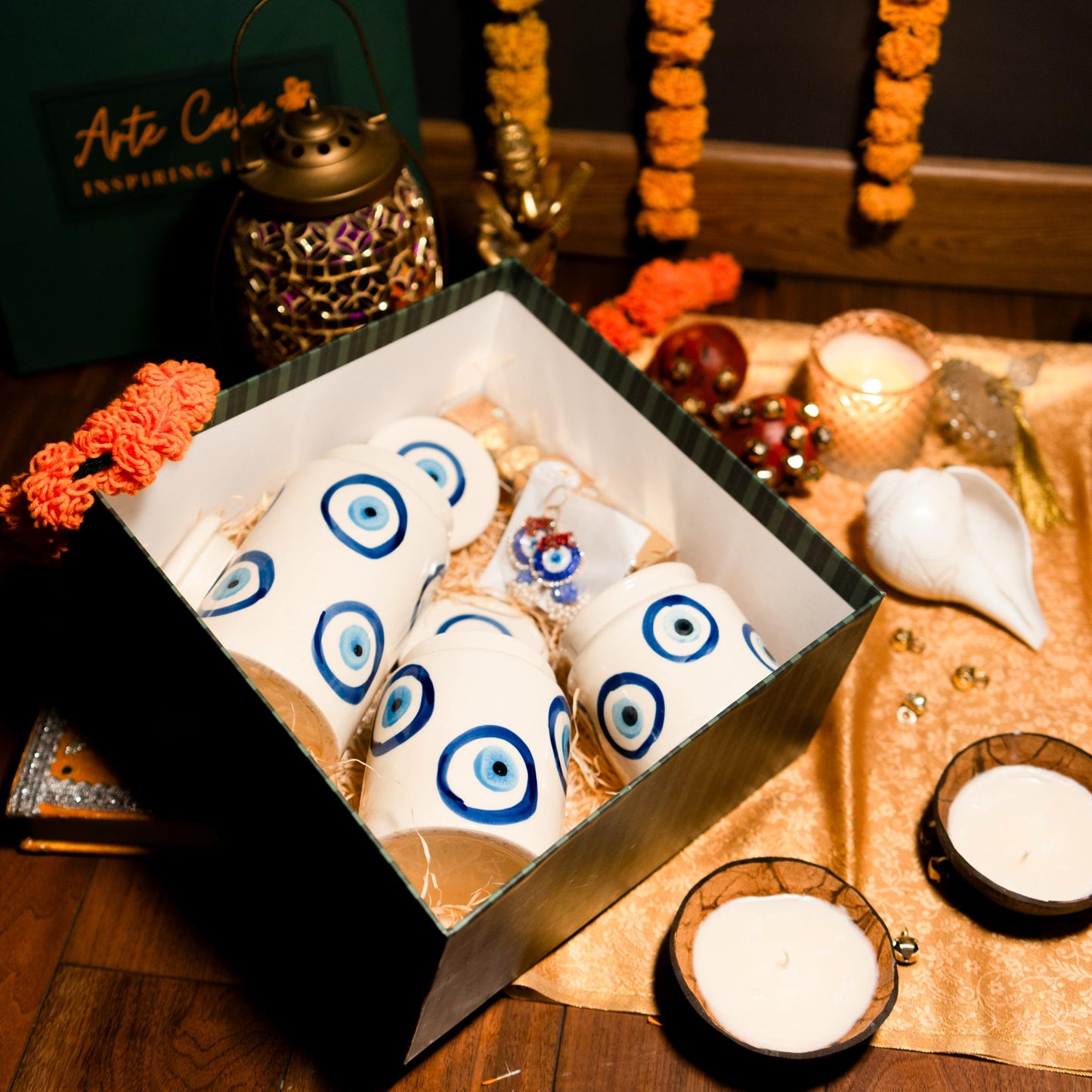 Evil eye blessing gift box