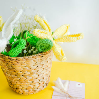 Blossoms of Love Candle Basket