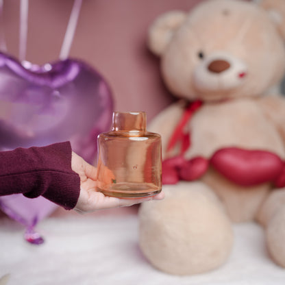 Little Blossom Vase gift box – Glass Vase with Dried Flowers