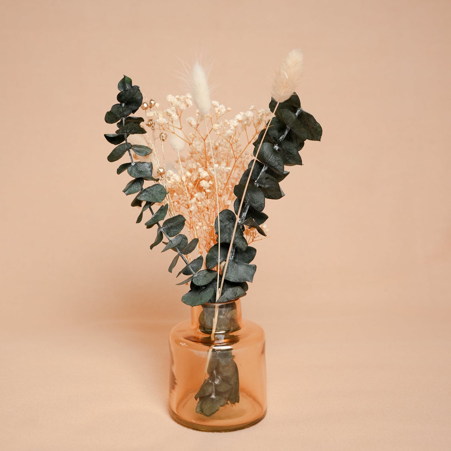 Little Blossom Vase gift box – Glass Vase with Dried Flowers