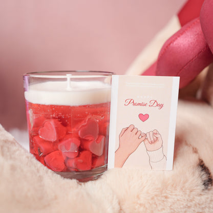 Scarlet Love Candle – Heart Shaped Valentine Candle | Artecasa
