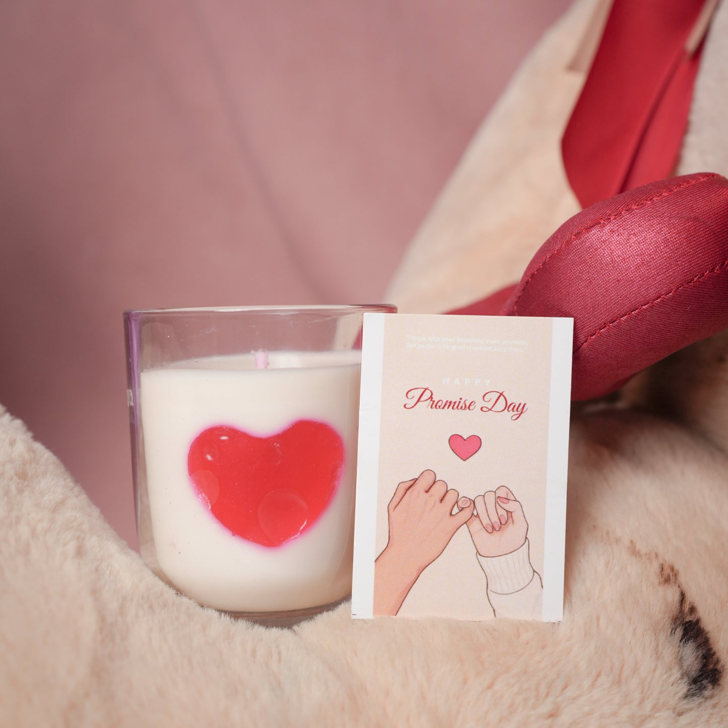 True Love Heart Candle – Romantic Valentine Candle | Artecasa