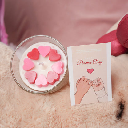 Eternal Flame Heart Candle – Romantic Valentine Candle | Artecasa