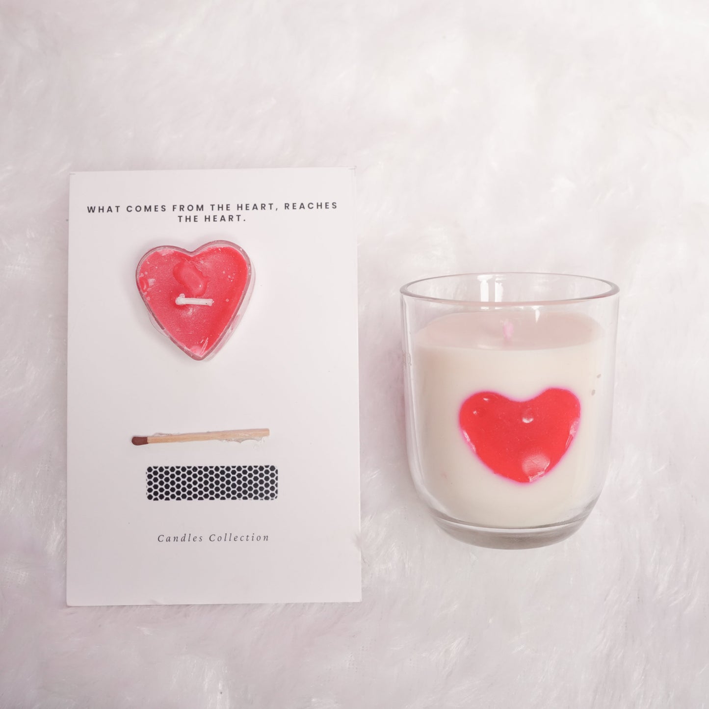 True Love Heart Candle – Romantic Valentine Candle | Artecasa
