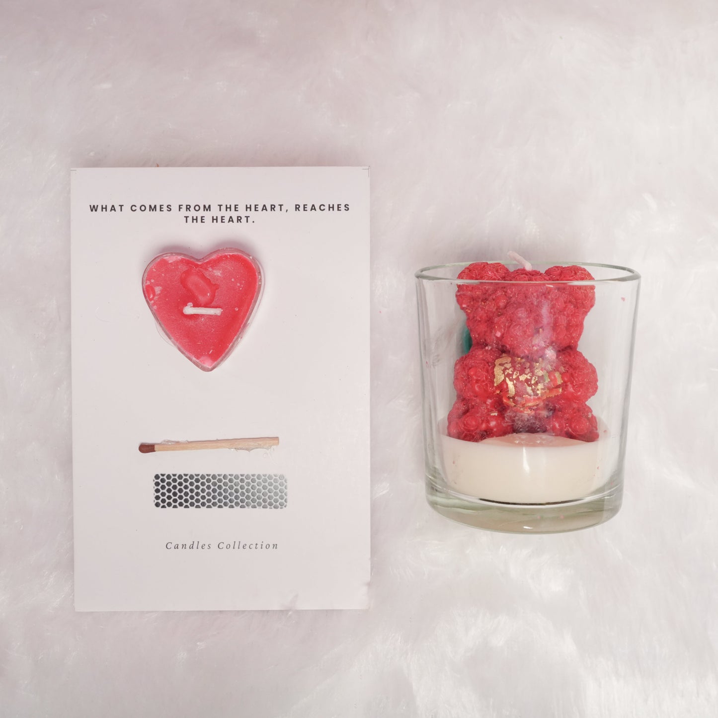 LoveBug Teddy Candle – Cute Teddy Valentine Candle | Artecasa