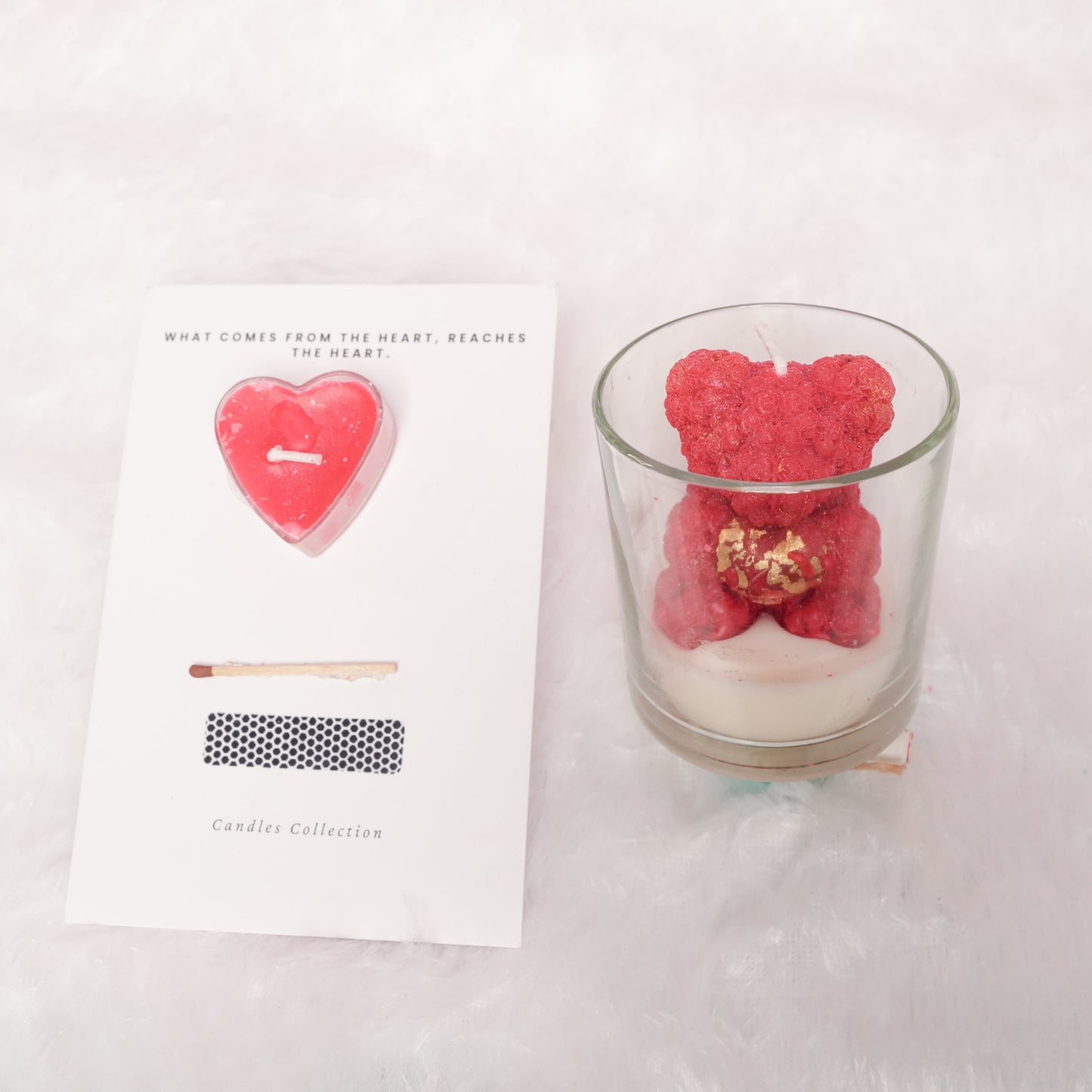 LoveBug Teddy Candle – Cute Teddy Valentine Candle | Artecasa