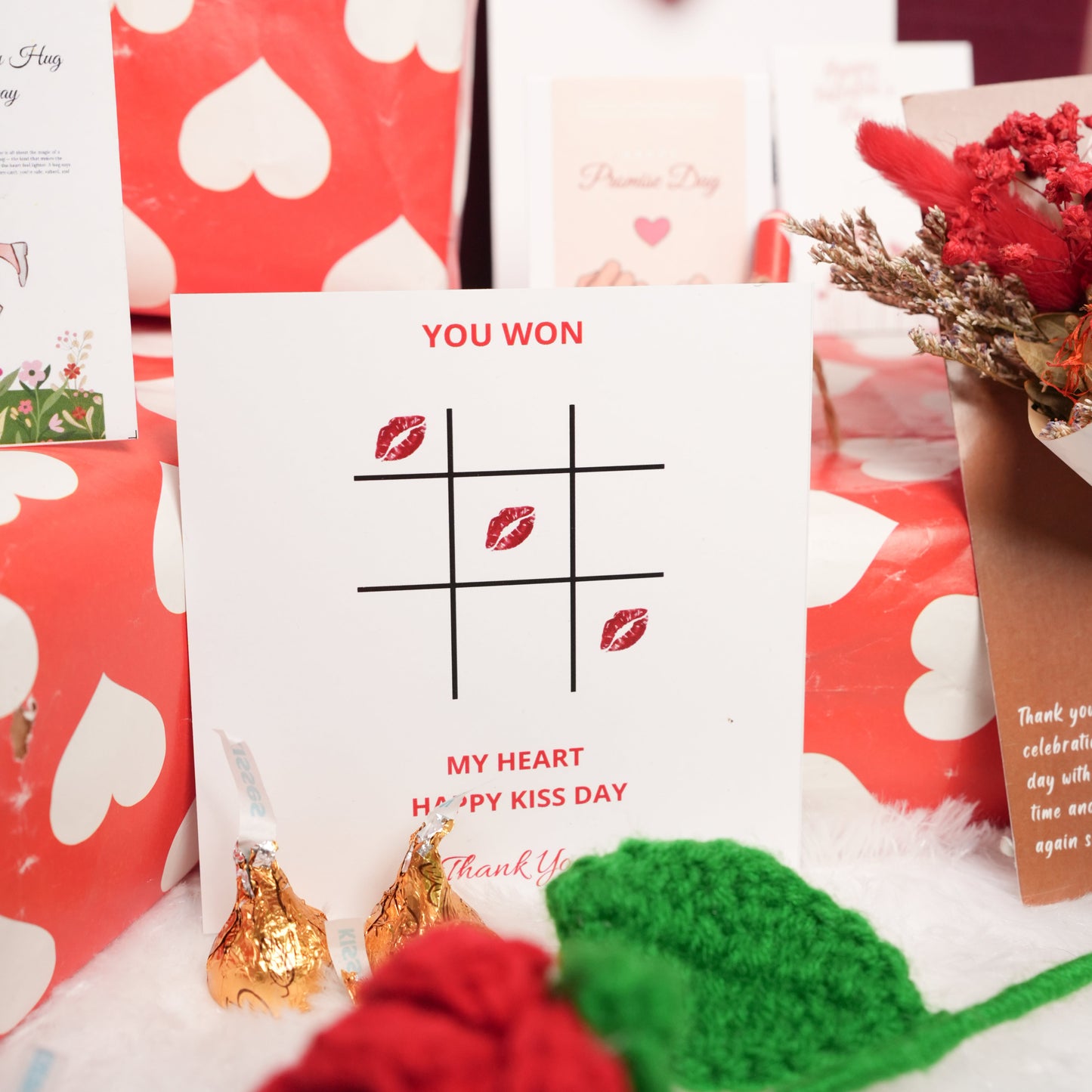 Perfect Valentine Gift Box – 7 Days of Love Hamper (Set of 8) | ArteCasa