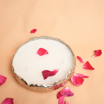 Chandi Urli Candle – Silver Urli Candle for Festive Décor | Artecasa