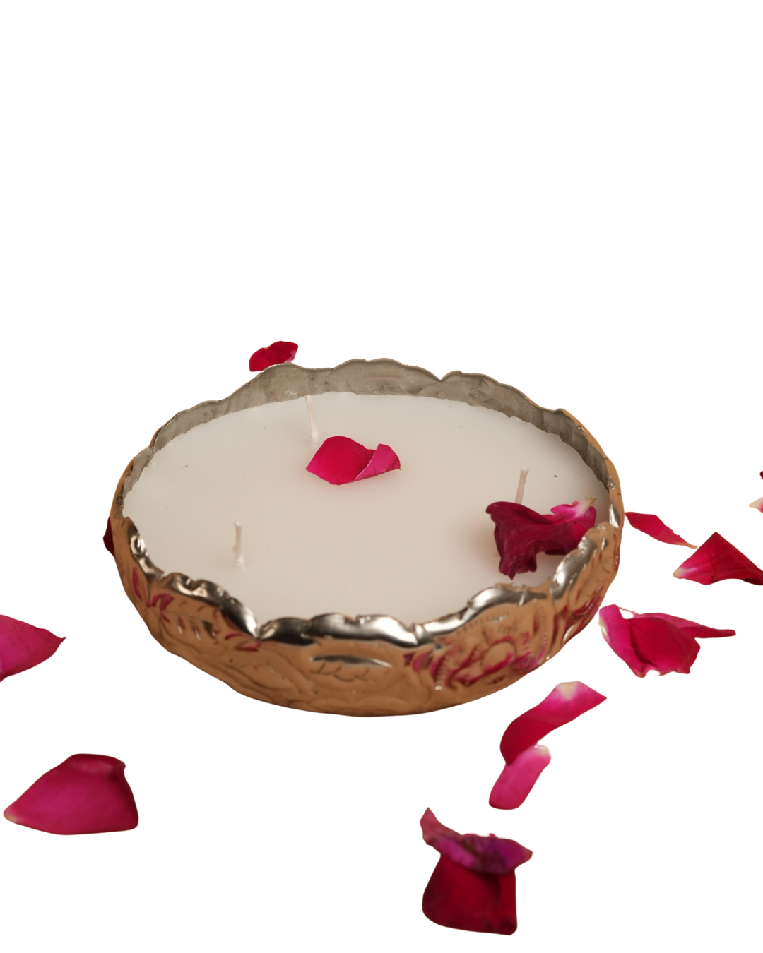 Chandi Urli Candle – Silver Urli Candle for Festive Décor | Artecasa