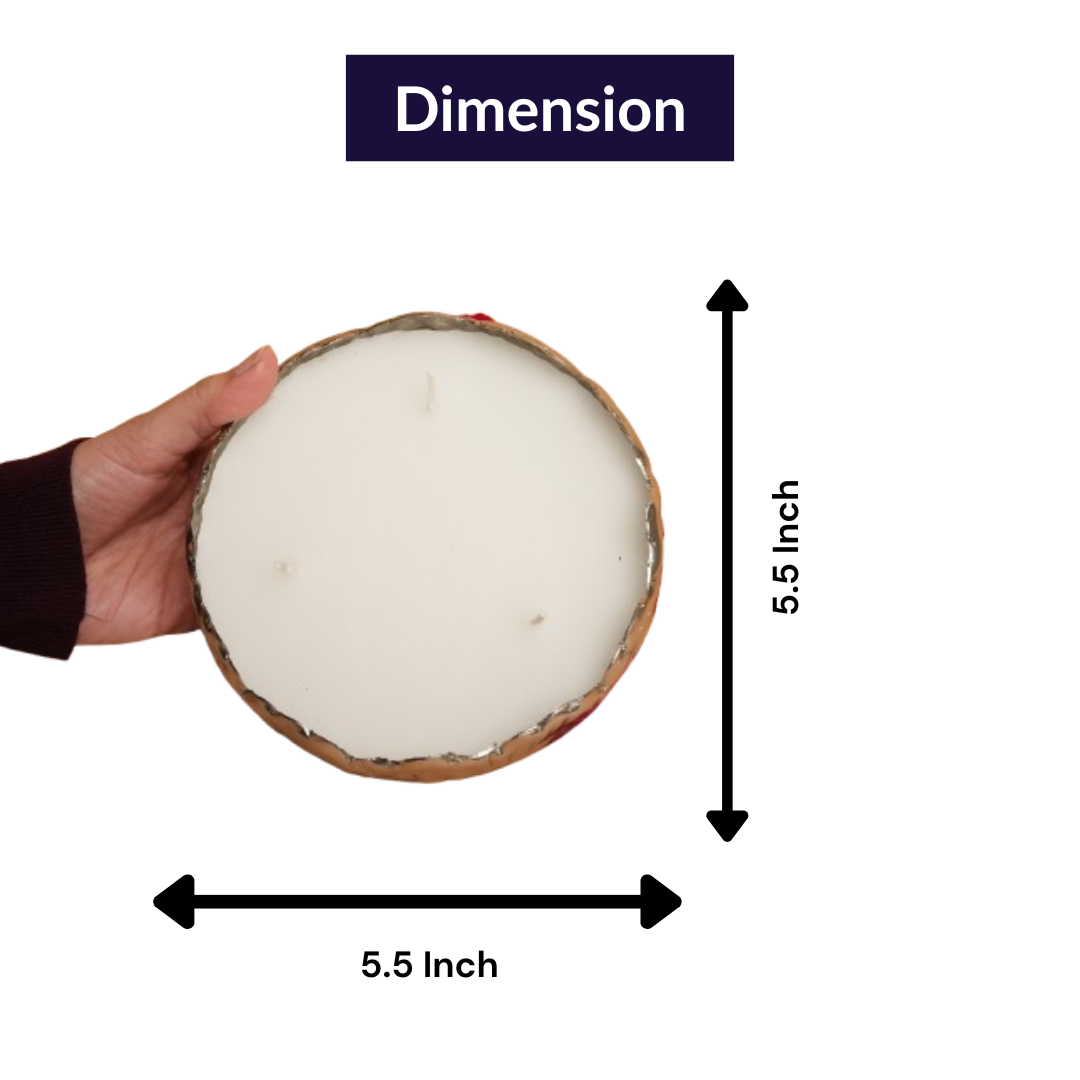 Chandi Urli Candle – Silver Urli Candle for Festive Décor | Artecasa