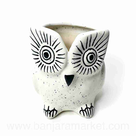 Banjara Market | White Owl Pot