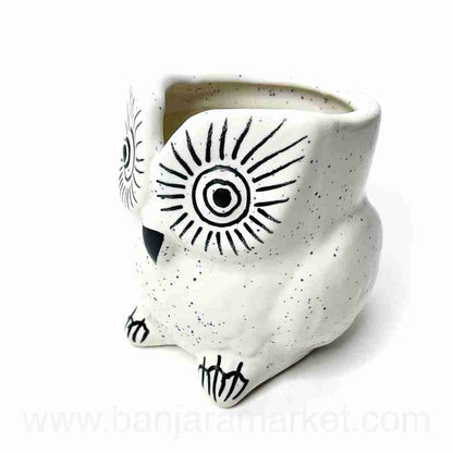 Banjara Market | White Owl Pot