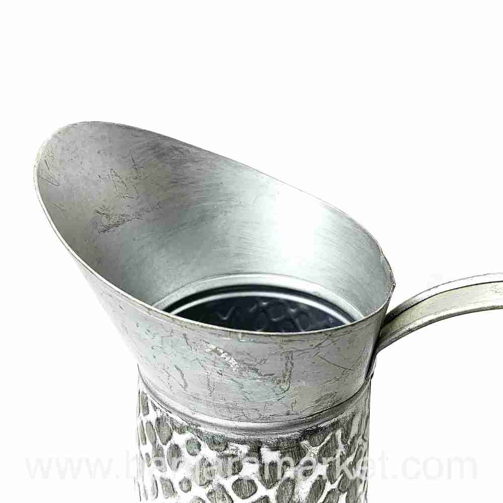 Banjara Market | Silver-White Watering Can