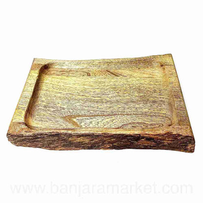 Banjara Market | Modern Live Edge Tray