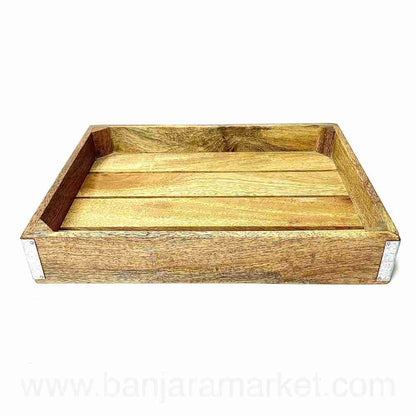 Banjara Market | Rustic Wooden Tray